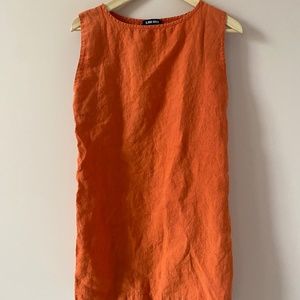 Ilana Kohn Linen shift dress. Size S